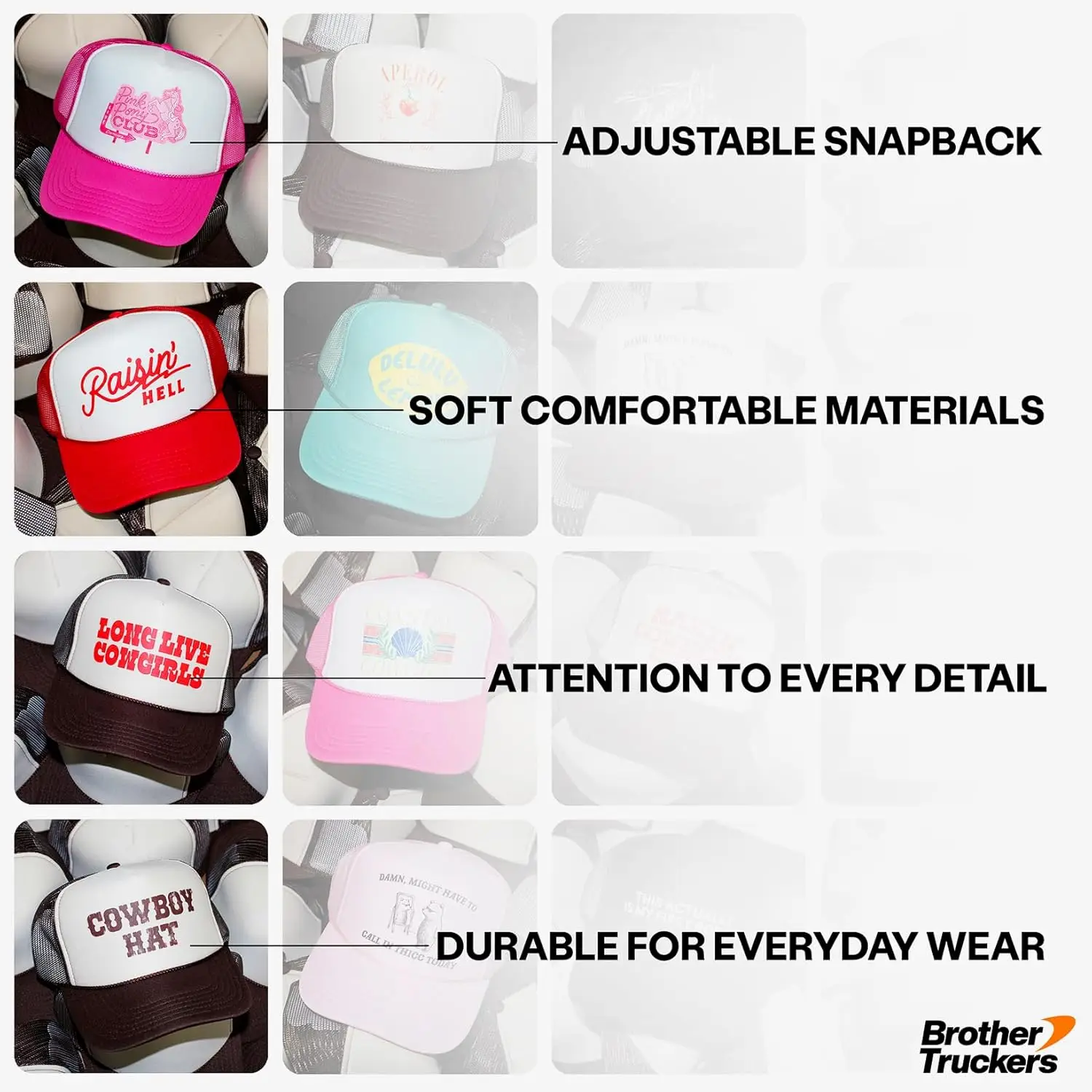 قبعة سائق الشاحنة الأيرلندية الوداع الخبيرة |   قبعة Snapback الفاخرة للرجال والنساء