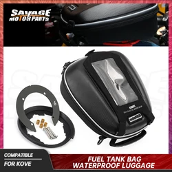 For KOVE Cobra 321R 500X Motorcycle Accessories Navigation Racing Fuel Tank Bag Waterproof Tanklock Luggage Adapter Ring Mount