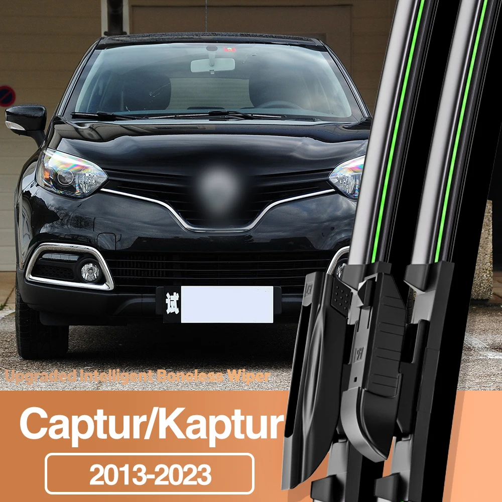 

2x For Renault Captur Kaptur 2013-2023 Front Windshield Wiper Blades Windscreen Window Accessories 2014 2015 2016 2017 2019 2021