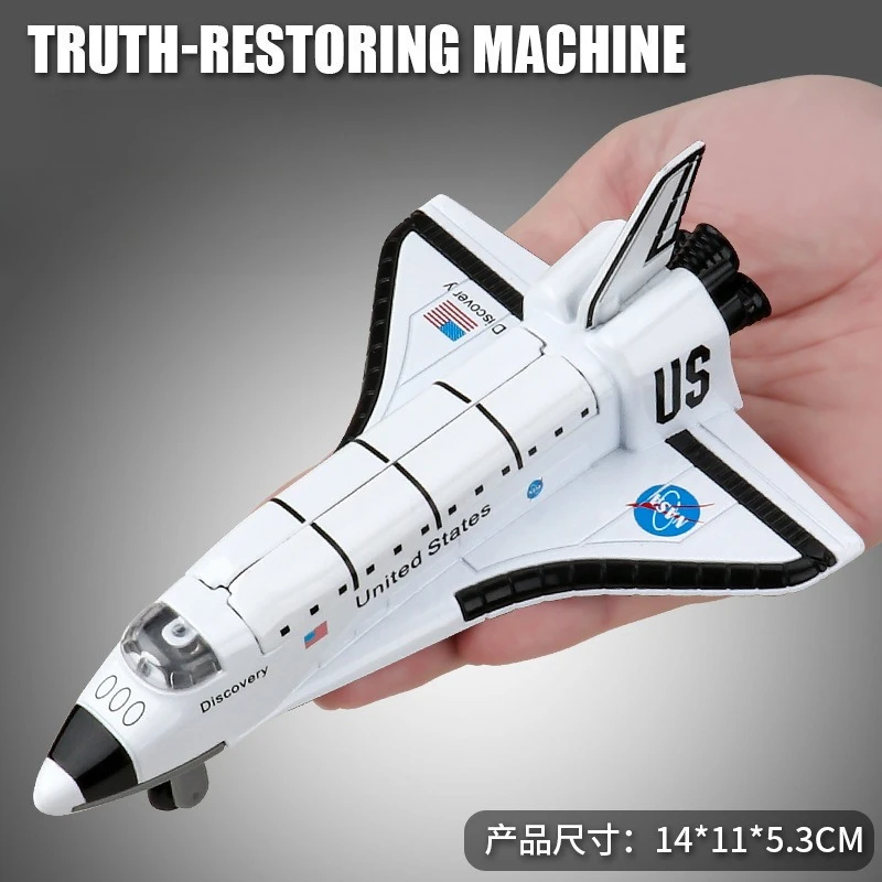 سبيكة مكوك الفضاء كولومبيا المكوك محاكاة الطيران لعبة مجسمة توصية هدية للأطفال