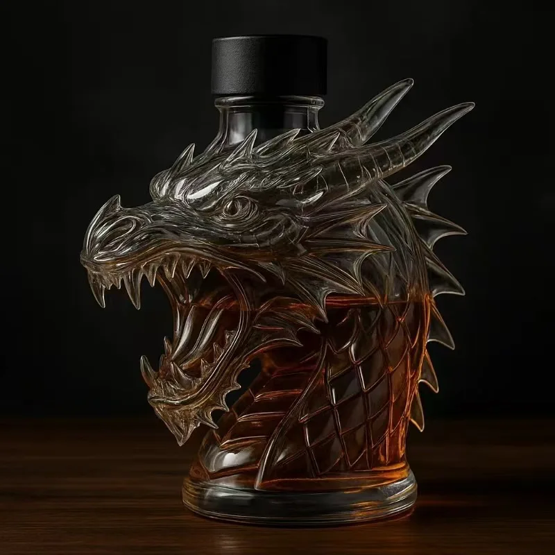 

Whiskey faucet bottle new whiskey glass bottle ornament collection practical ornament glass bottle