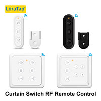 LoraTap RF 868Mhz 1,2,4 Channels Portable and Mountable Remote Control for Curtain Roller Shutter Blinds Switch