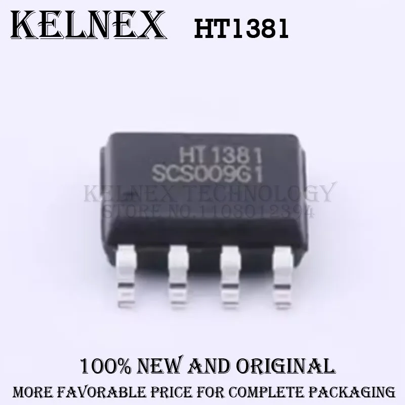 10pcs HT1381 HT1381A SOIC-8 real time clock RTC