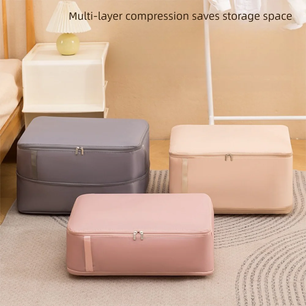

Ultra Large Capacity Compression Bag Space Saving 3 Layers Foldable Compressed Storage Bags Moisture-proof Multipurpose