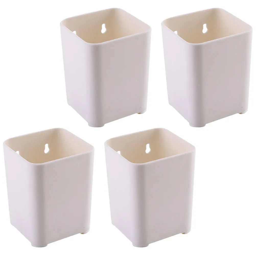 4 قطعة حامل القلم الرصاص مجموعة صناديق الحائط القلم التخزين المنظم لمكتب مكتب اللوازم المدرسية لاصق القرطاسية الحاويات #3