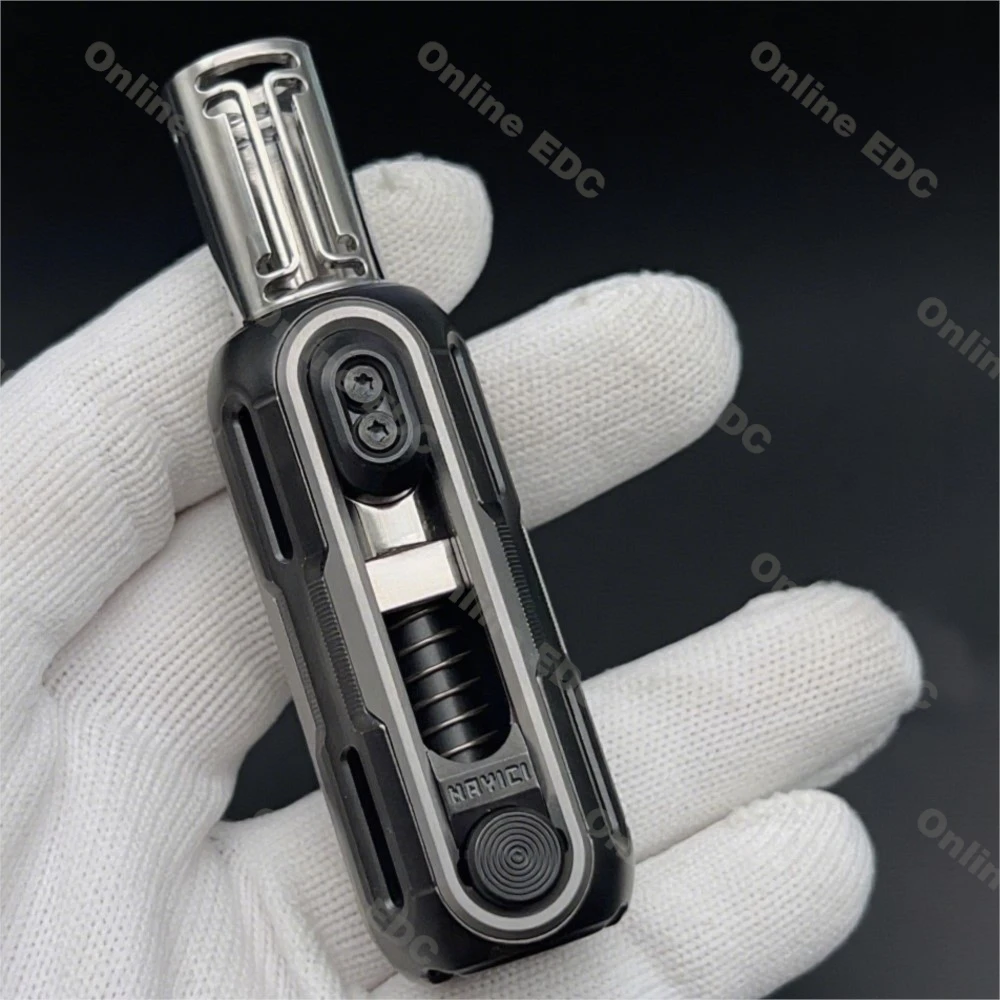 

Used EDC Toys MUYI EDC Titanium Artillery Mechanical Ejection Magnetic Compound Toy Anxiety Toys Autism Sensory Toys Metal