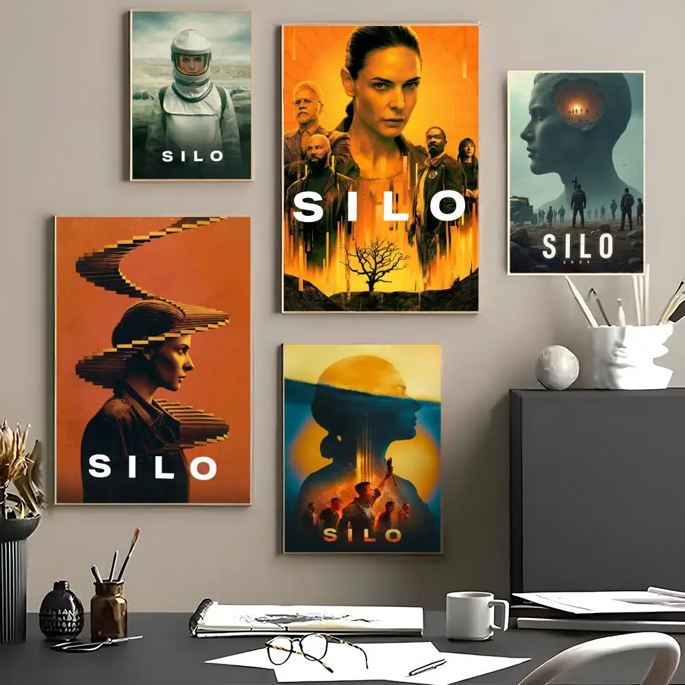 TV - S-Siloes Poster, Leinwand-Wandkunst, Poster für Schlafzimmer, Wohnzimmer, Heimdekoration