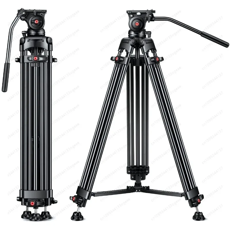 Professional Heavy Duty DV 180 Cm Video Camera Tripod With Carry Bag for  Camcorder Telescope