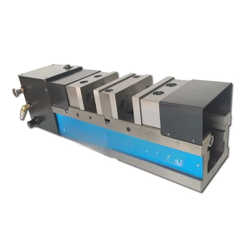 

Hot sale Adjustable pneumatic quick clamp vise ultra high pressure double clamp