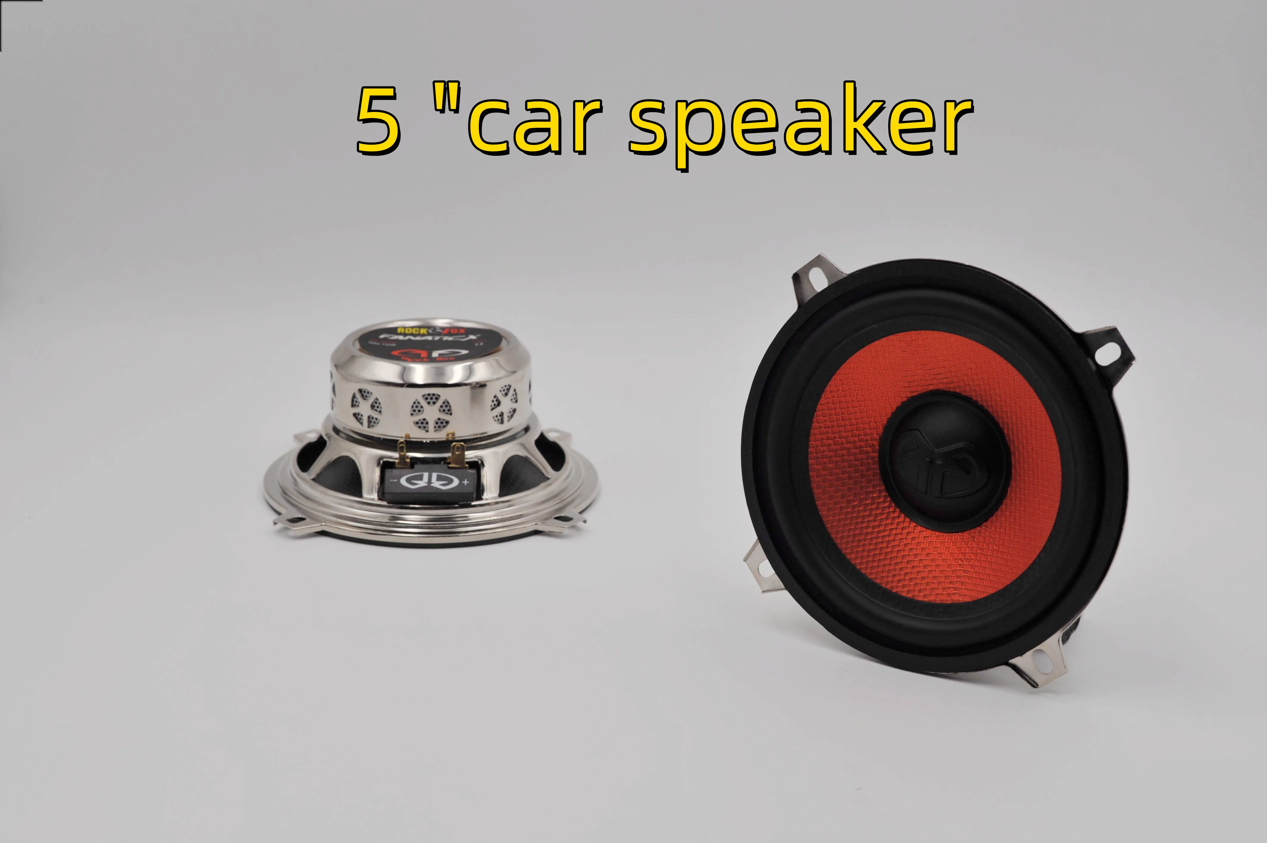 2pcs 5  Inch HI-END Car Audio Speaker Universal Heavy Mid-bass Ultra-thin Modified Speaker Non-destructive Installation