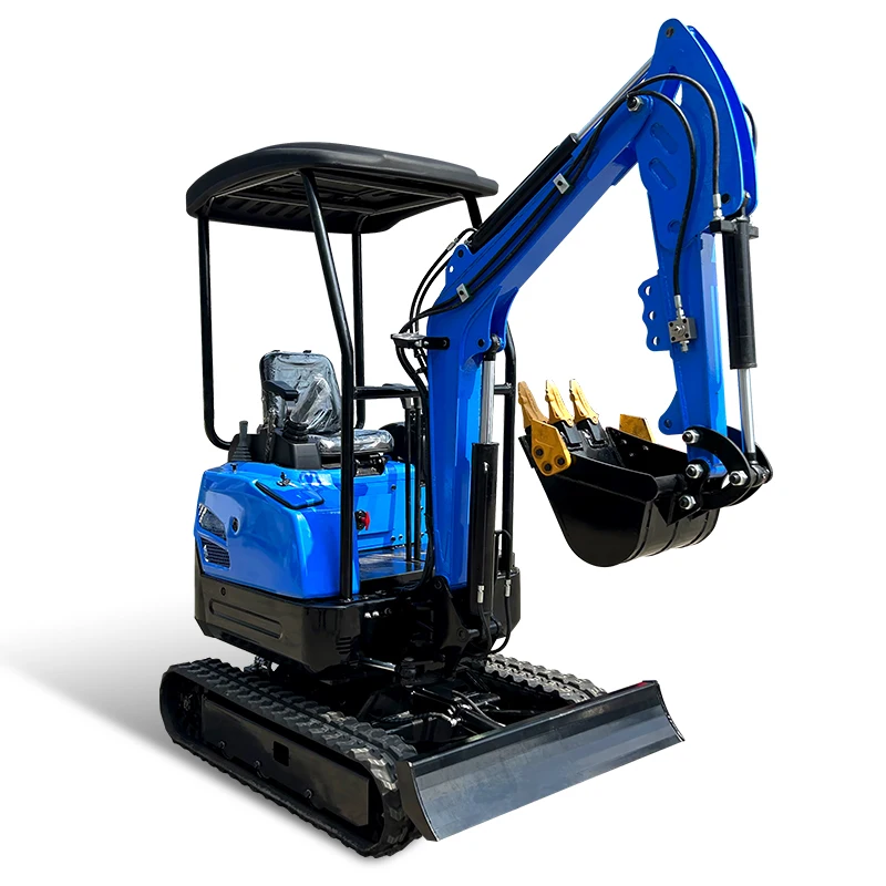 Customized High Efficiency Crawler 1.6Ton Excavator Cheapest High Quality Famous Brand KUBOTA Engine with Attachment