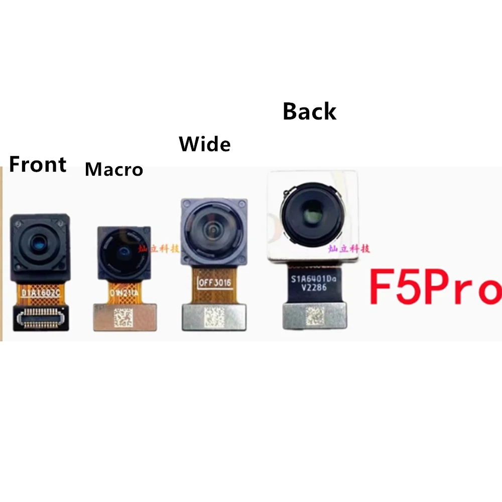 Front Face Camera Module Back Rear Main Camera Flex Cable For Xiaomi Poco F5 Pro F5Pro