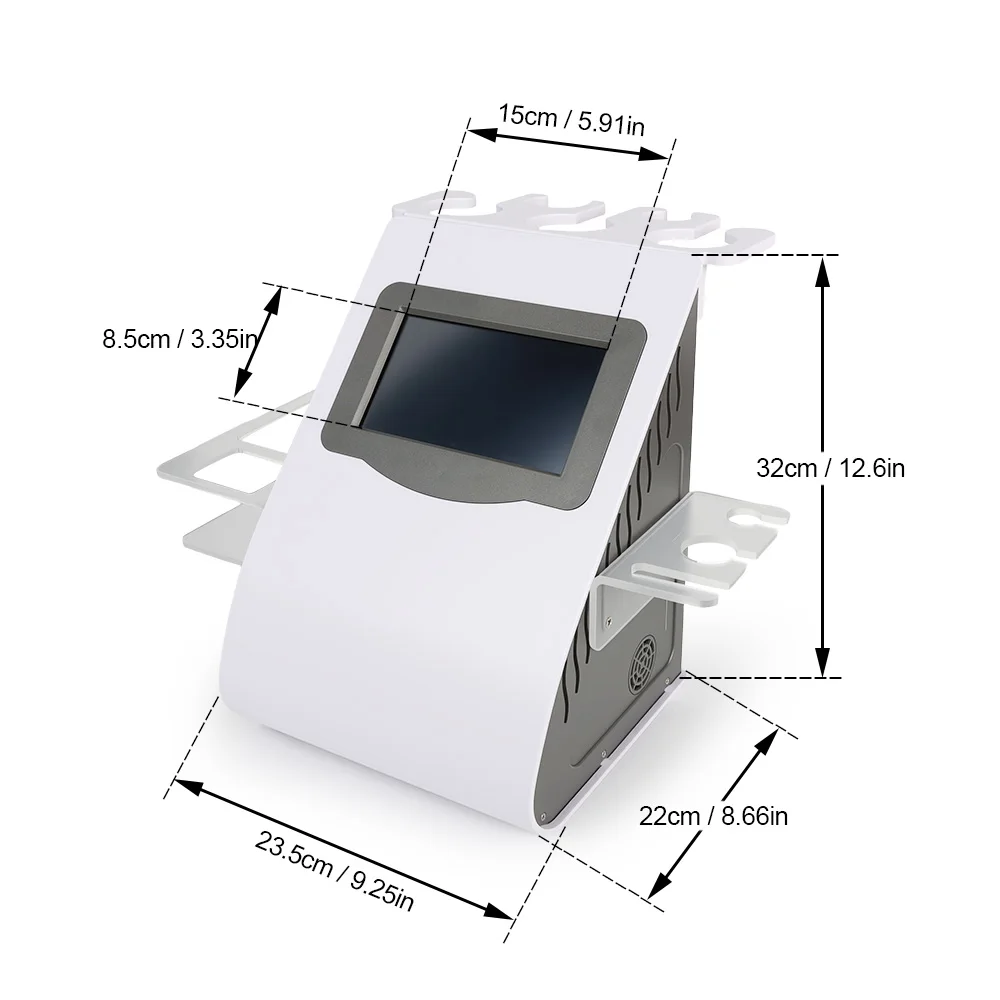 80K 9 in 1 Ultrasonic Cavitation RF Beauty Machine Multipolar Body Contouring Device Skin Firming Smoothing Personal Equipment view 6