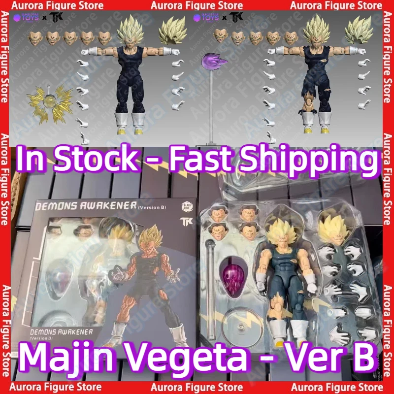 

В наличии оригинальные игрушки Black Hole и TK Dragon Ball Z SHF SSJ Battle Damage Majin Vegeta, аниме-фигурки, модели коллекционеров