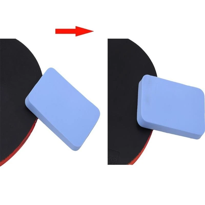 37JE 2Pcs Sponge Easy Use Pingpong Rackets Rubber Cleaner Tennis Rackets Care Tool