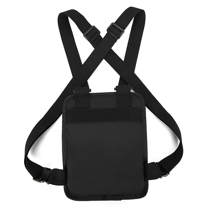 Тактическая нагрудная сумка в стиле хип-хоп, уличная сумка, функциональная нагрудная сумка унисекс, регулируемая сумка Fiskoracic, мужской жилет на открытом воздухе, рюкзак
