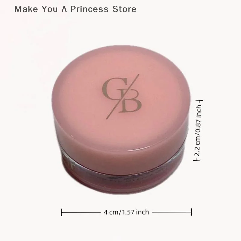 【HBA】Gege bear 5g Jarred Jam Lip Gloss — Hydrating Water-Gloss Finish, Plumping Effect, Long-Wearing And Non-Transfer Formula