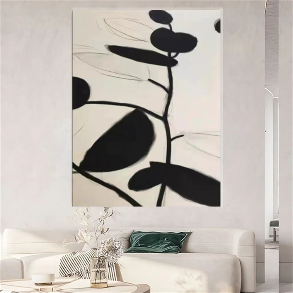 2025 New 100% Hand Painted Abstract Gold Art Wall Picture Handmade Golden Tree Canvas Oil Painting For Living Room Home Decor