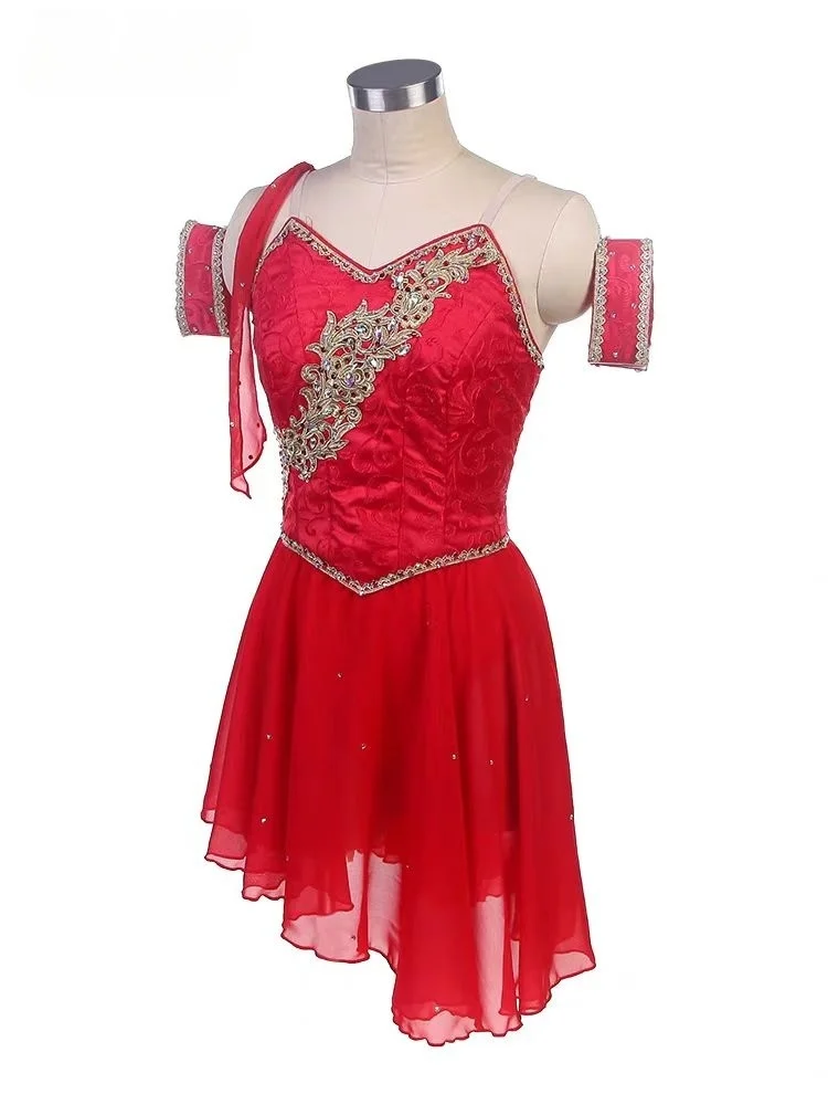 Costumes de ballet personnalisés Cupidon Little Angel pour enfants, costumes de spectacle, jupes de plateau et jupes courtes en mousseline de soie