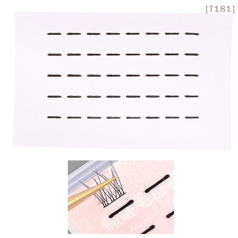 40/200pcs Waterproof Adhesive Tape Glue-Free Eyelash Glue St