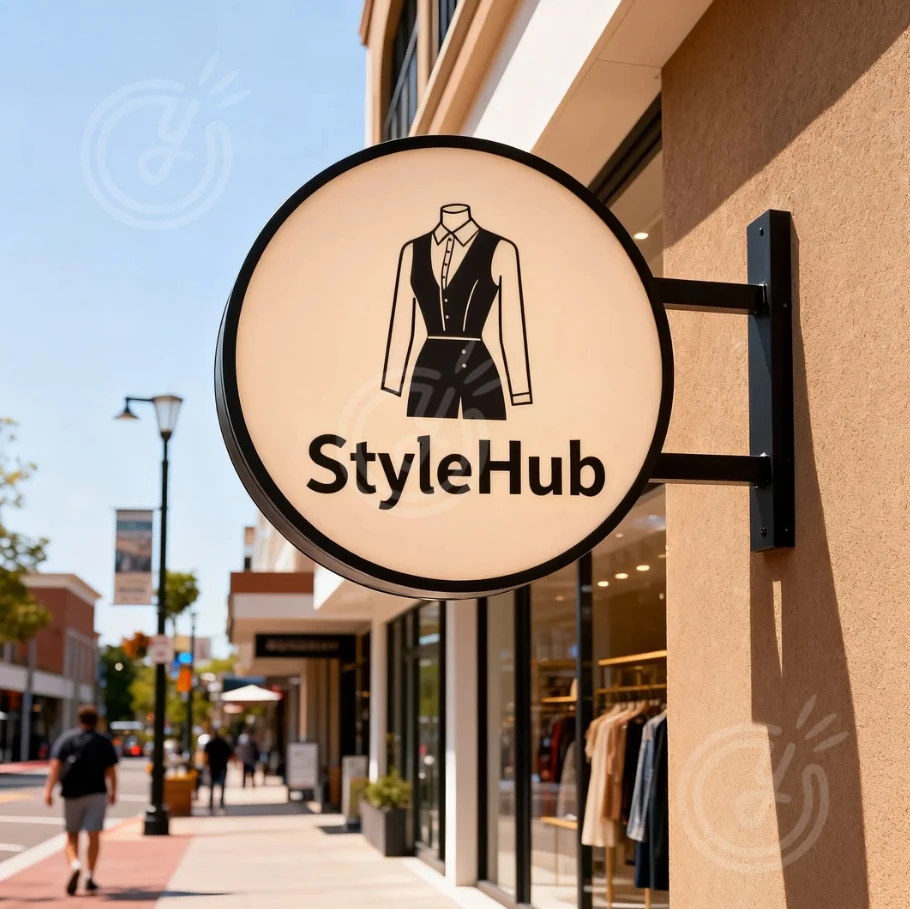 맞춤형 원형 라이트 사인 박스 상점 전면 백라이트 LED 블레이드 양면 방수 야외 크리스마스 맞춤형 벽 스타일라이트박스