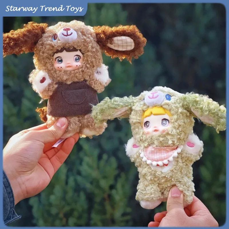 

100% натуральная Nommi V5 Puppy Diary, пушистая исцеляющая слепая коробка, милая плюшевая игрушка, декор для стола, сумка, брелок, подвеска, подарок на день рождения для девочек