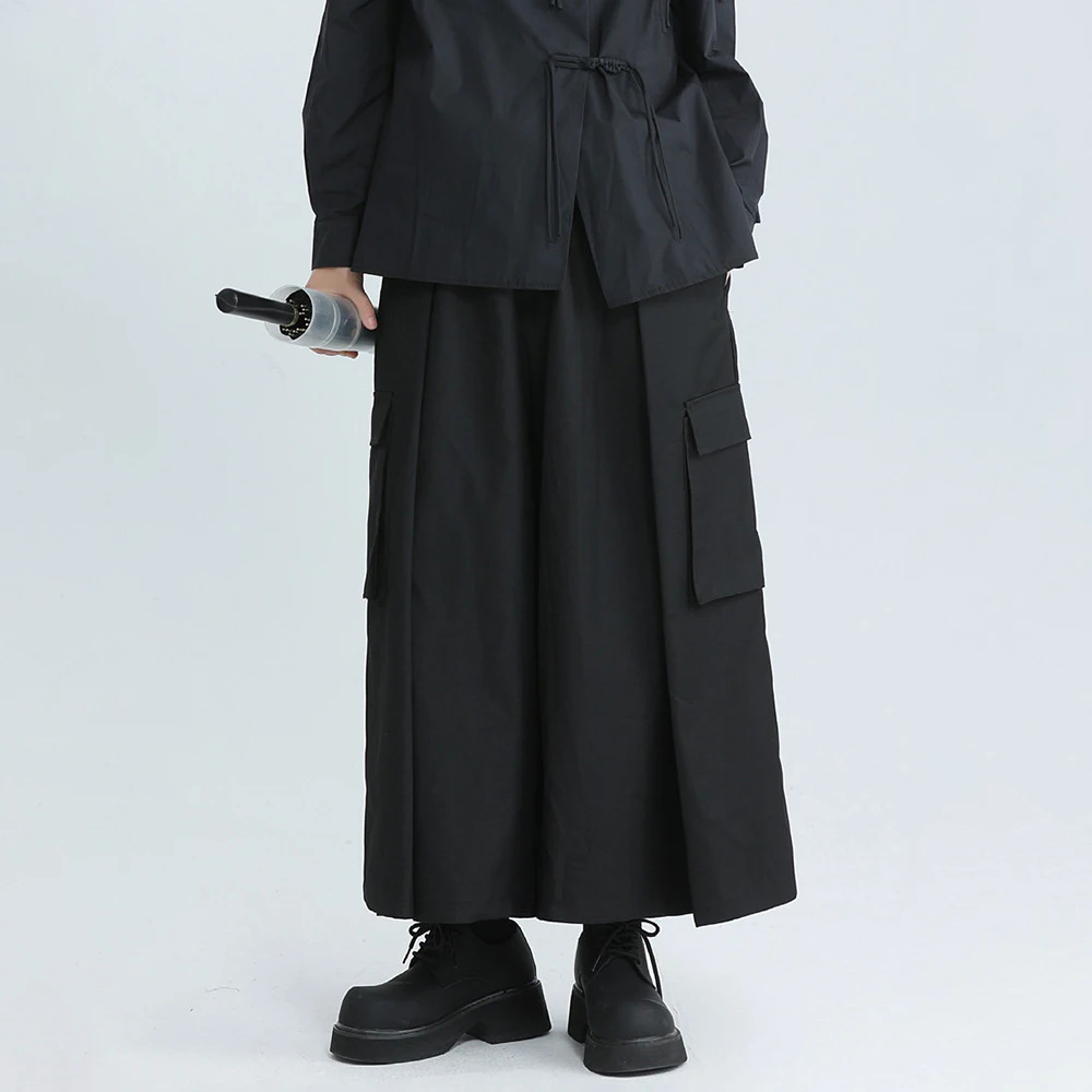 

Мужские зимние брюки-карго XS-5XL с прямыми штанинами и большими карманами, в американском ретро-стиле, модные, уличные, хип-хоп, свободные, повседневные