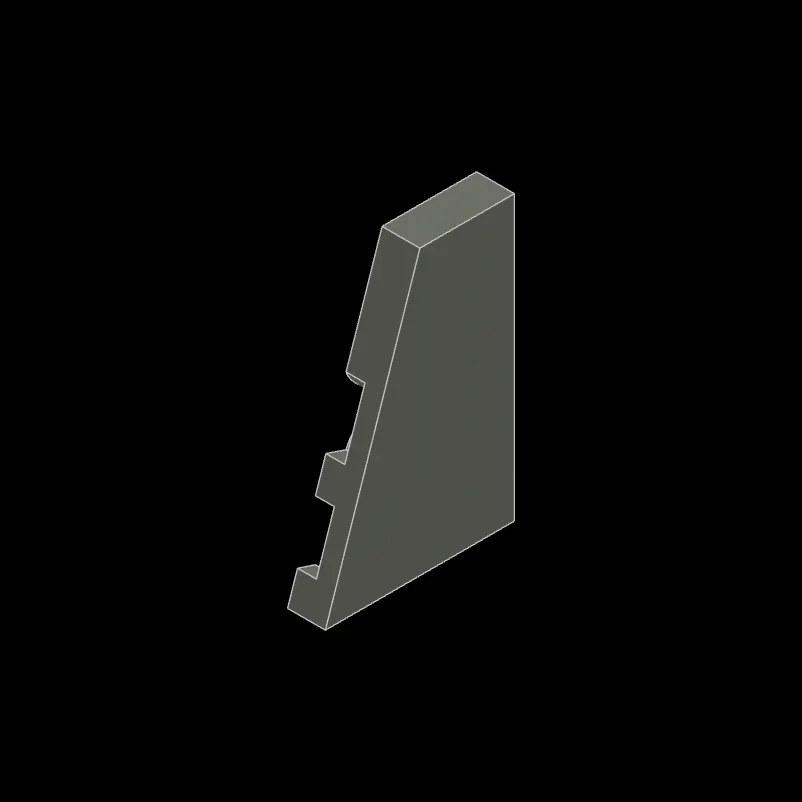 

MOC 10 шт. третья вечеринка D174A доска панель кирпич специальная плоская плитка 2x3 левая подходит строительные блоки игрушки для взрослых мальчиков подарок на праздник