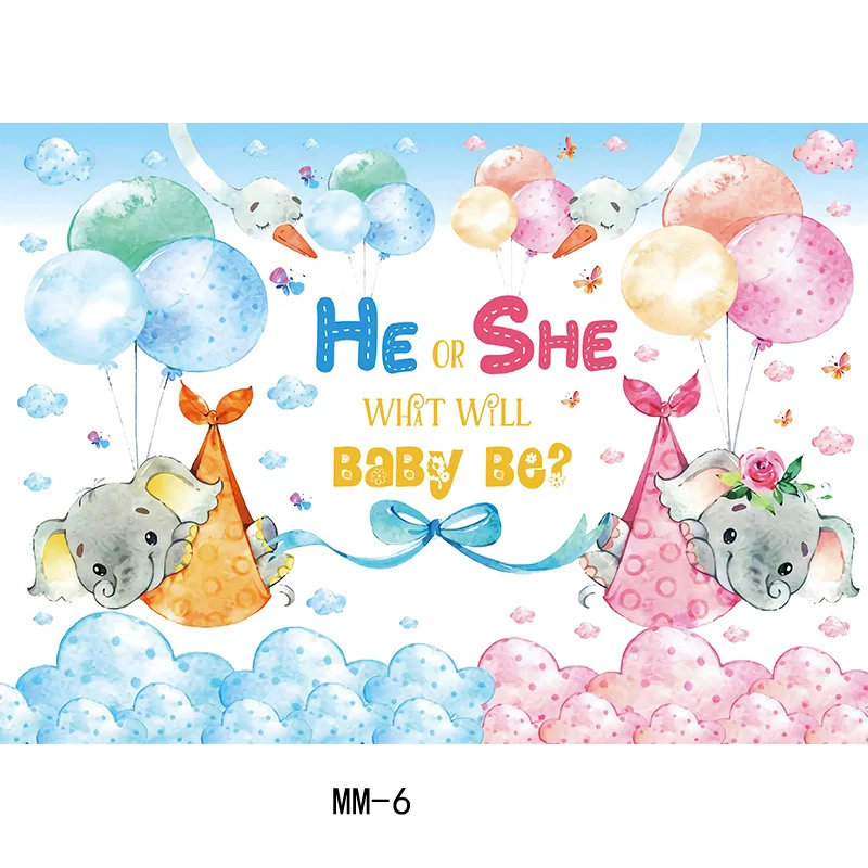 Fondo de fotografía salvaje para fiesta de cumpleaños, telón de fondo de animales para recién nacido, elefante, Safari, WP-42 de estudio fotográfico