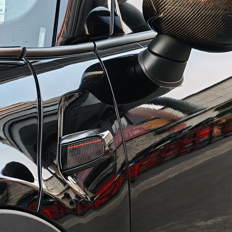 

Brand New Genuine Carbon Fiber Fender Turn Signal Trim Decorative Cover for Mini Cooper F56 F54 LCI Or Non LCI