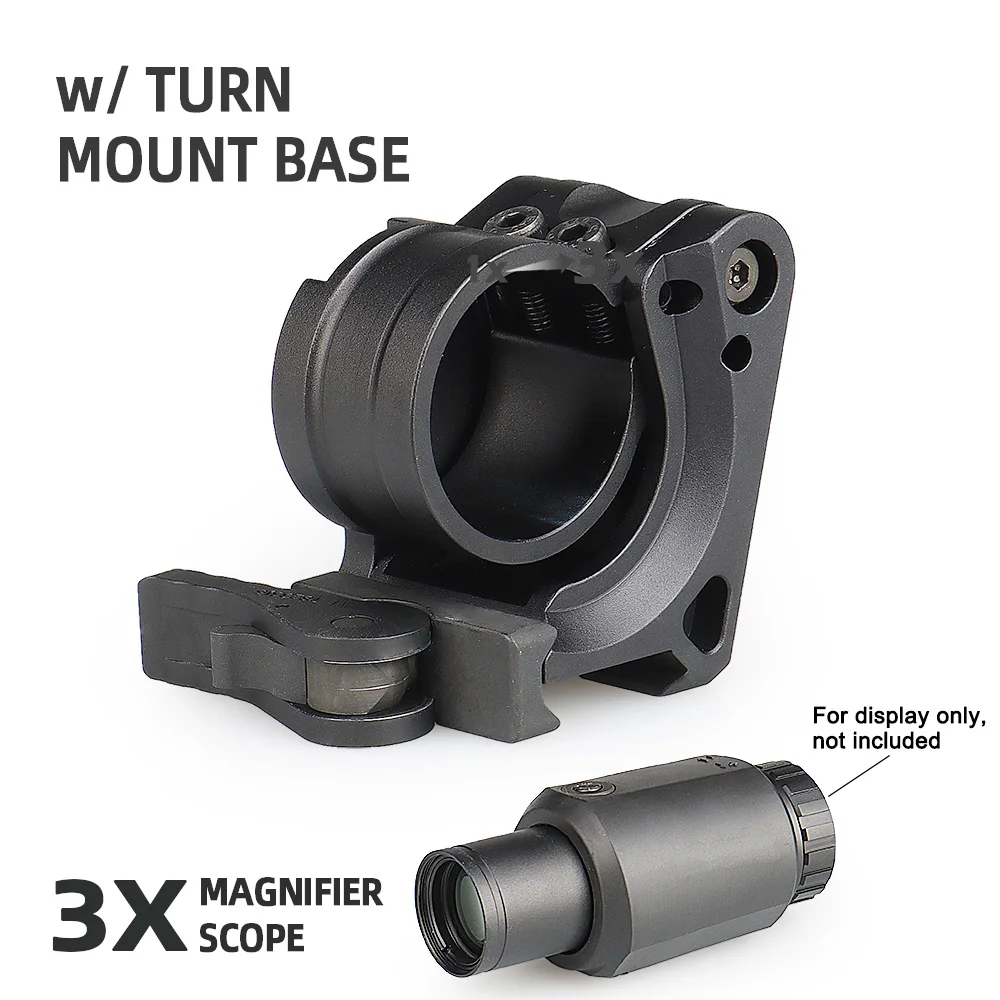 

2024 New Tactical Fast 30MM 3X-P Adapter 3XMag-1 6x Magnifier Scope Mount For 21.2mm Base PP24-0260