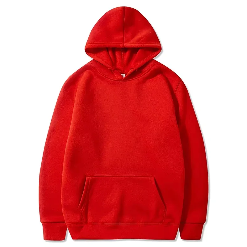 

2026 New Fashion Men's Women's Hoodies Spring Autumn Winter Casual Solid Color Sweatshirt Tops Fashionable Streetwear Pullover H