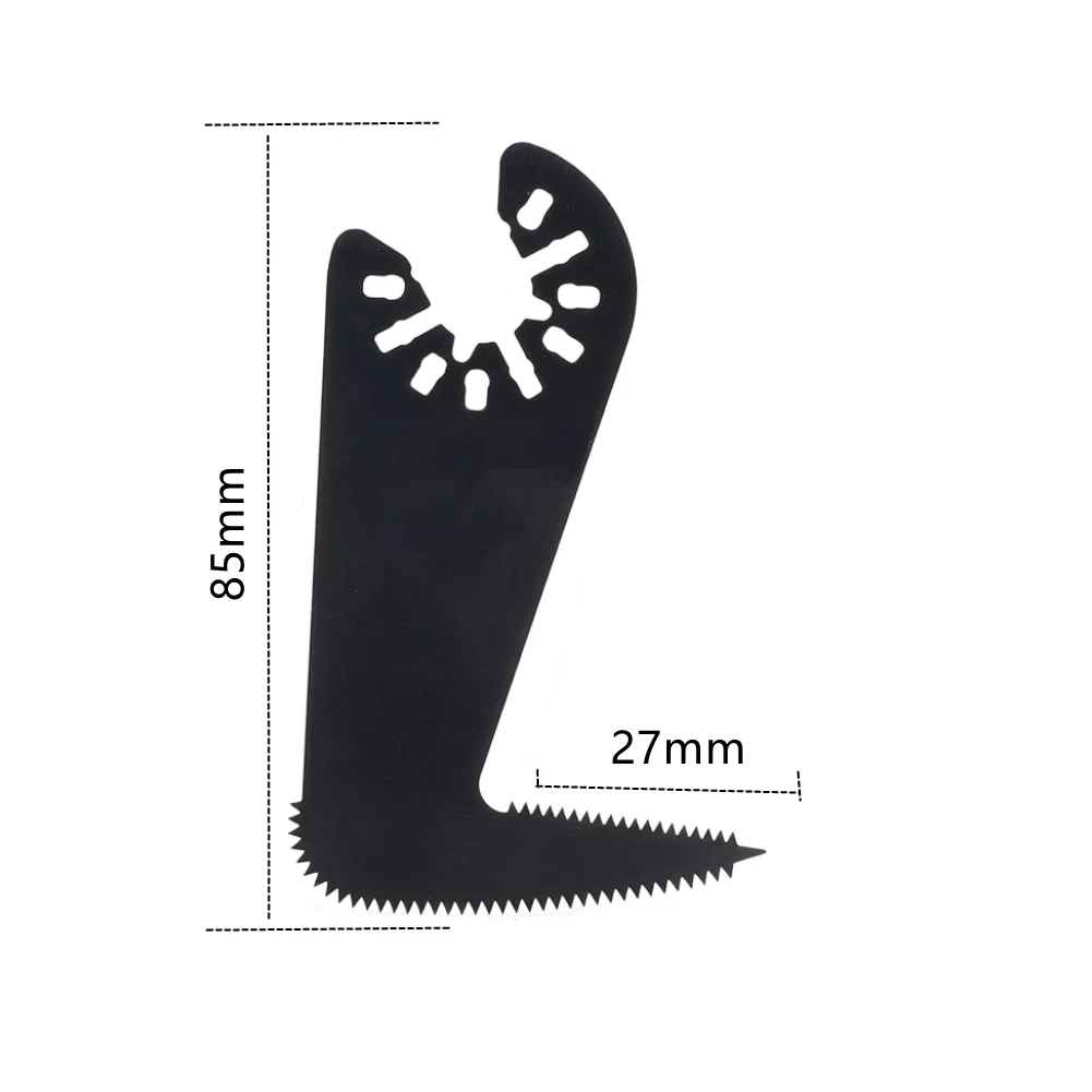 2Pcs Oscillating Multi Tool Blade Quick Change Saw Blade Set For Plaster Wood Plastic Panel Renovation Cutting Tool Accessories