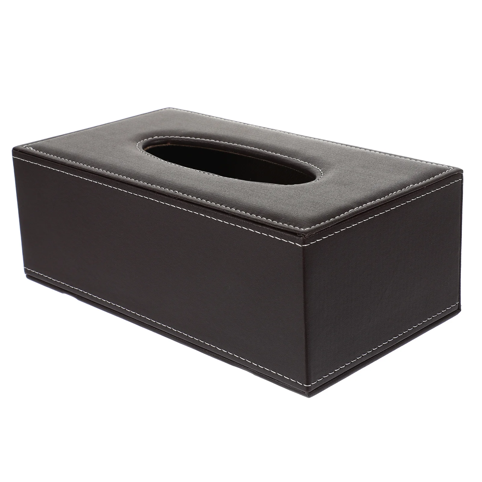 حامل علبة مناديل تصميم بسيط للمنزل والمكتب والحمام ومنظم الملفات #2