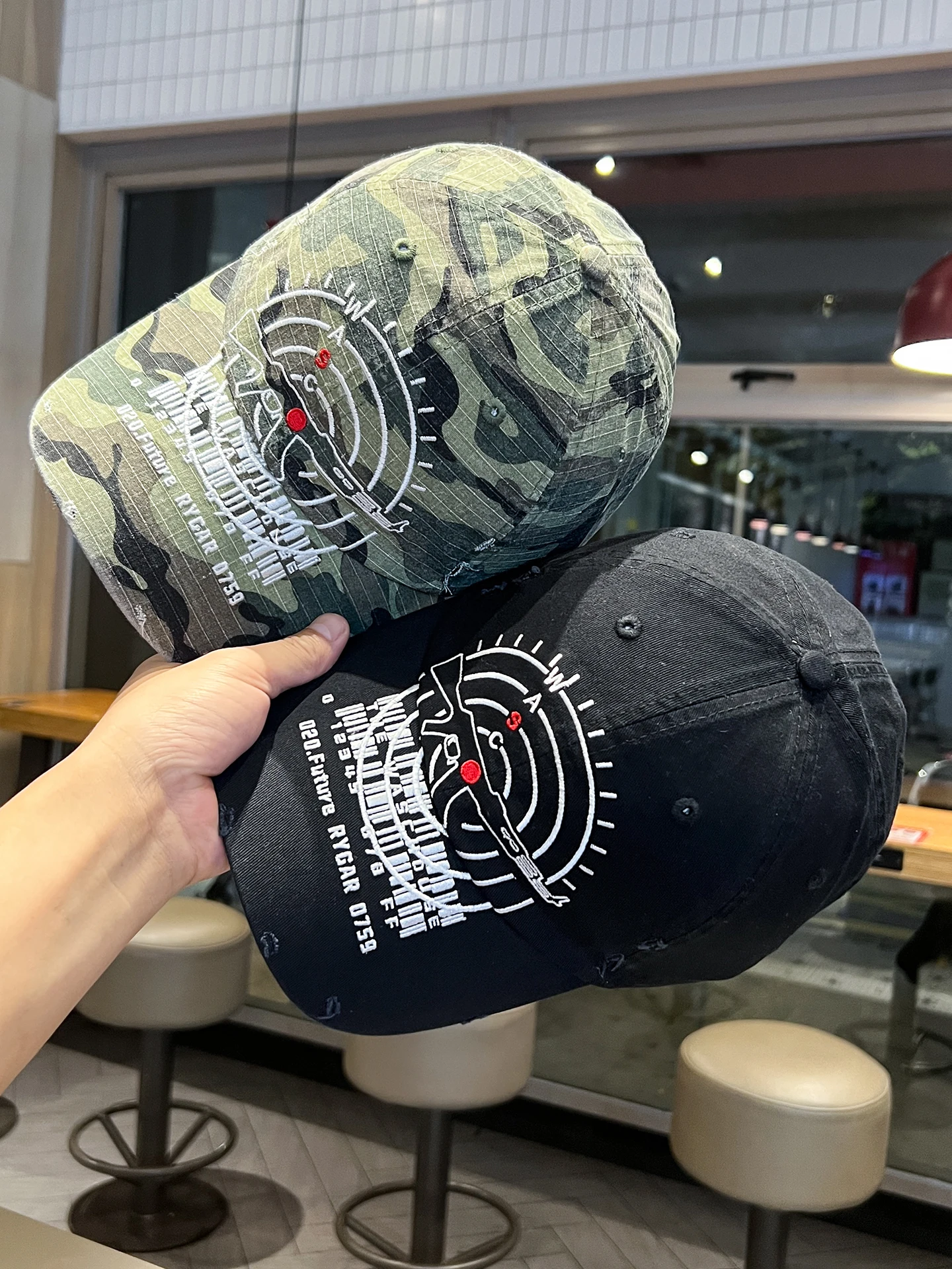 

Embroidered Baseball Cap Male Female Visor Cap American Hip Hop Cap