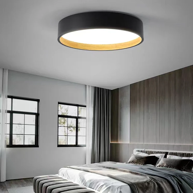 Led Ceiling Lamp Bedroom Kitchen Hallway Light Modern Minimalist Atmosphere Lighting Indoor Home Decoration Lighting Fixtures