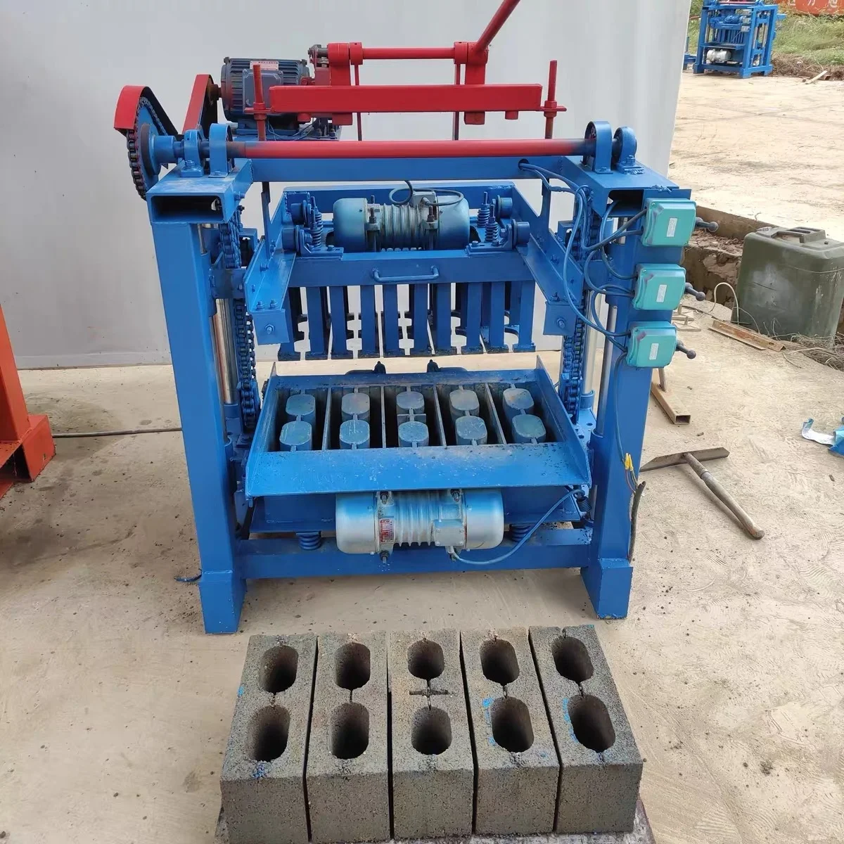 Electric Clay Brick Making Machine Automatic Concrete Block Making Machine Hollow Brick Making Machine