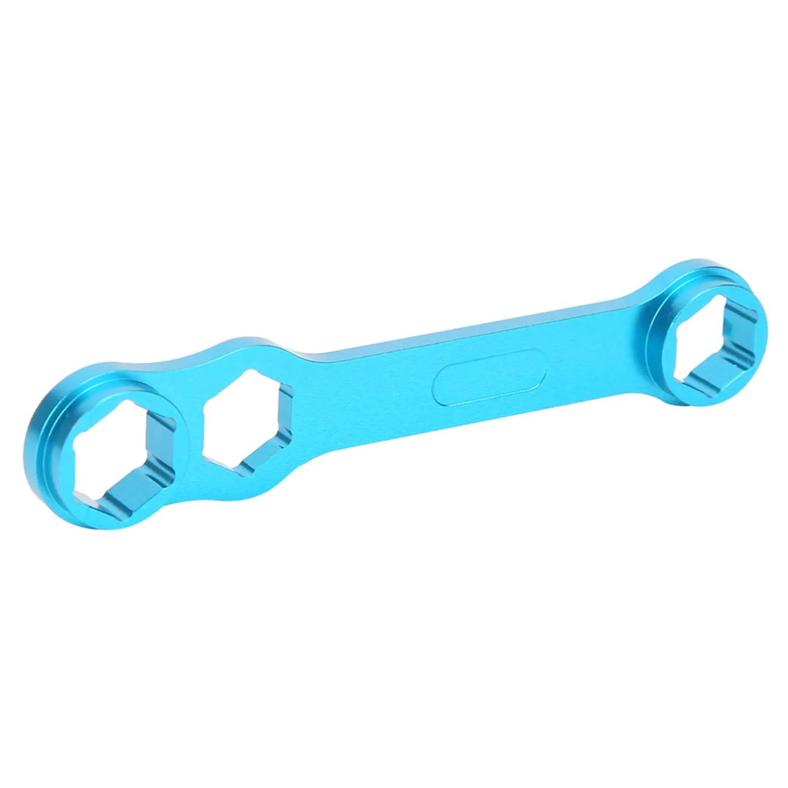 

DIY Casting Fishing Reel Wrench Blue Aluminium Alloy Spanner Repairing Maintenance Tool