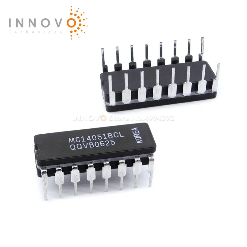 5pcs/lot MC14051BCL MC14051 Analog Multiplexer Single 8 Channel Ceramic CDIP-16 IN STOCK