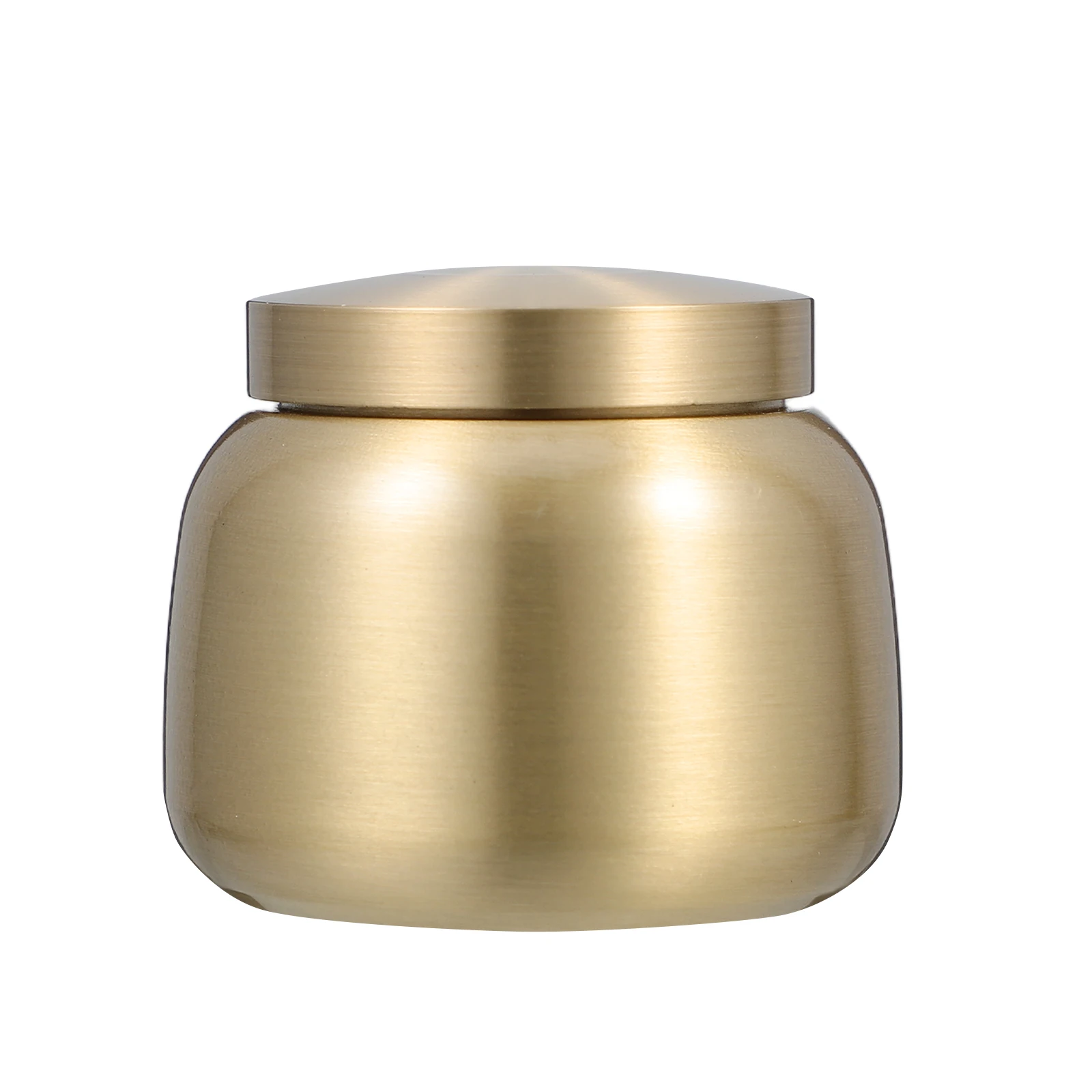 

Brass Urn for Ashes Sealed Container Small Size Durable Material Pet Human Funeral Memorial Keepsake Box Storage Jar