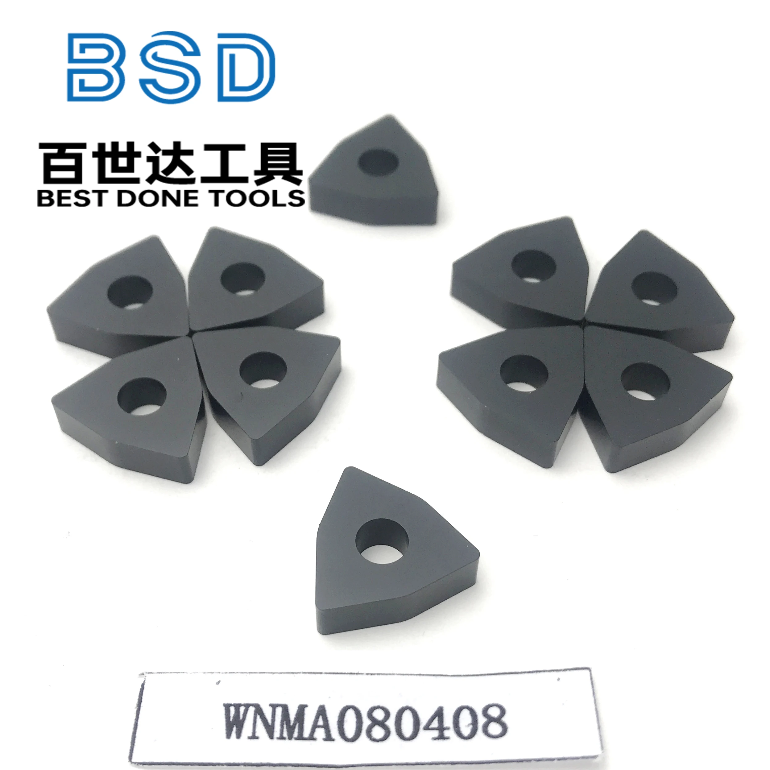 Carbide Insert WNMG0800408 WNMGTurning Tools Rough machining CNC Lathe Cutter 10pcs Blade Plate