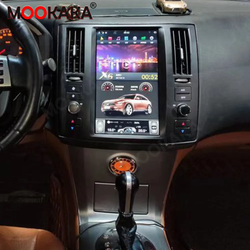 Android Auto Stereo Multimedia Player For Infiniti FX35 FX45 2004-2008 Car Radio Carplay GPS Navi Tape Recorder 11.8