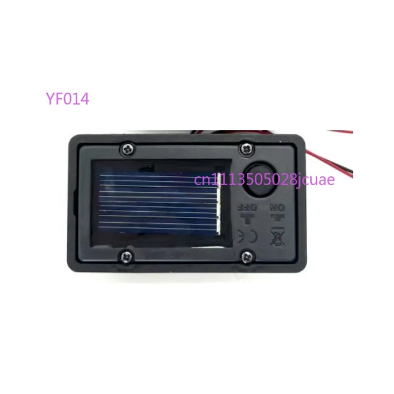 4Pcs Solar Lantern Battery Box Replacement Top, Outdoor Hanging Solar Light Parts Container