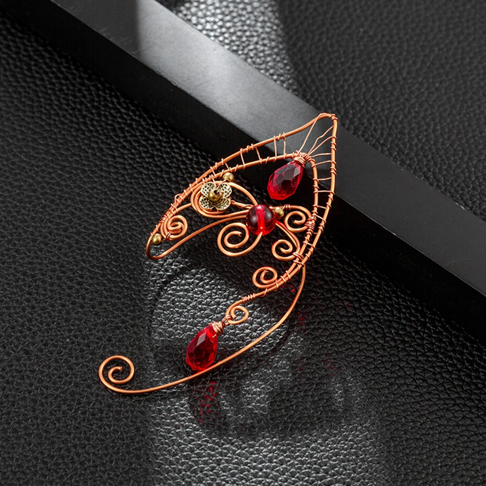 

Ear Clip Earrings for Women Non Piercing Fairy Earrings Vintage Minimalist Copper Jewelry Comfortable Sensitive Skin