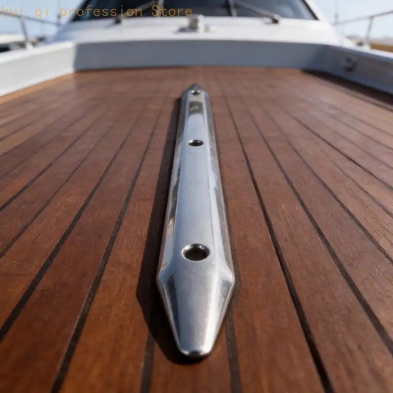 Boat Guard 316 Stainless Steel 12 Inch Rub Cover for Docking Wear Control and Marine Hardware Replacement Tasks Daily H8WE