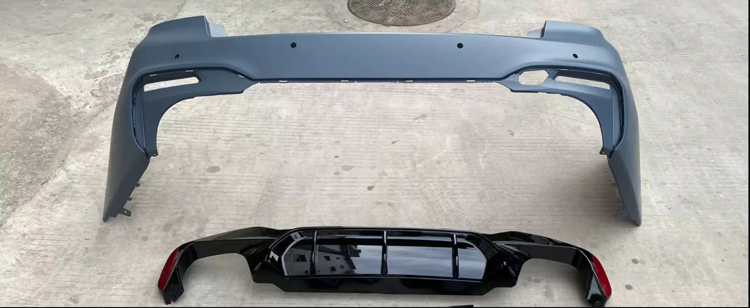 

Комплект кузова автомобиля, задний бампер, задняя губа для BMW 5 серии g30 g38, модифицированный M5 2018-22