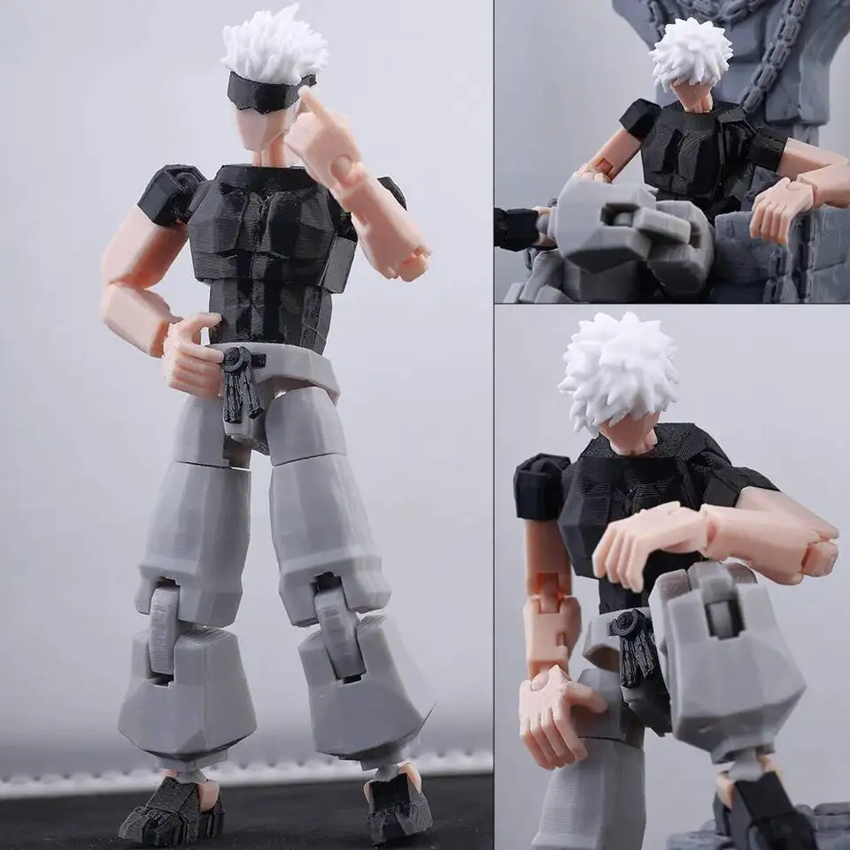 9L3D Printed Titan 13 Jujutsu Kaisen Mahoraga Figure Dummy 13
