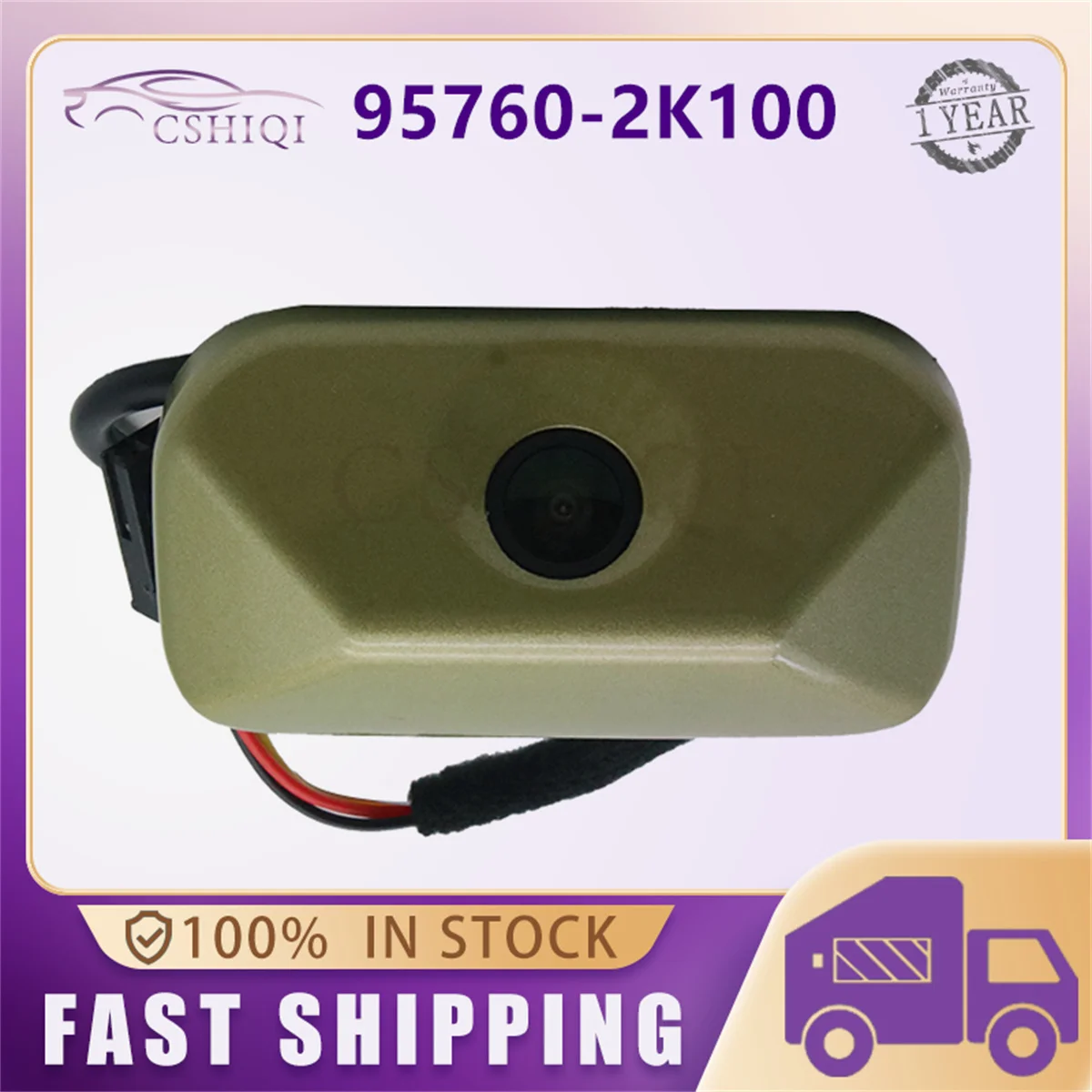 95760-2K100 For Kia Soul 1.6L 2.0L L4 2010 2011 2012 2013 Rear View Backup Camera 957602K100 95760-2K100-I7 957602K100I7 6-18V - view 4