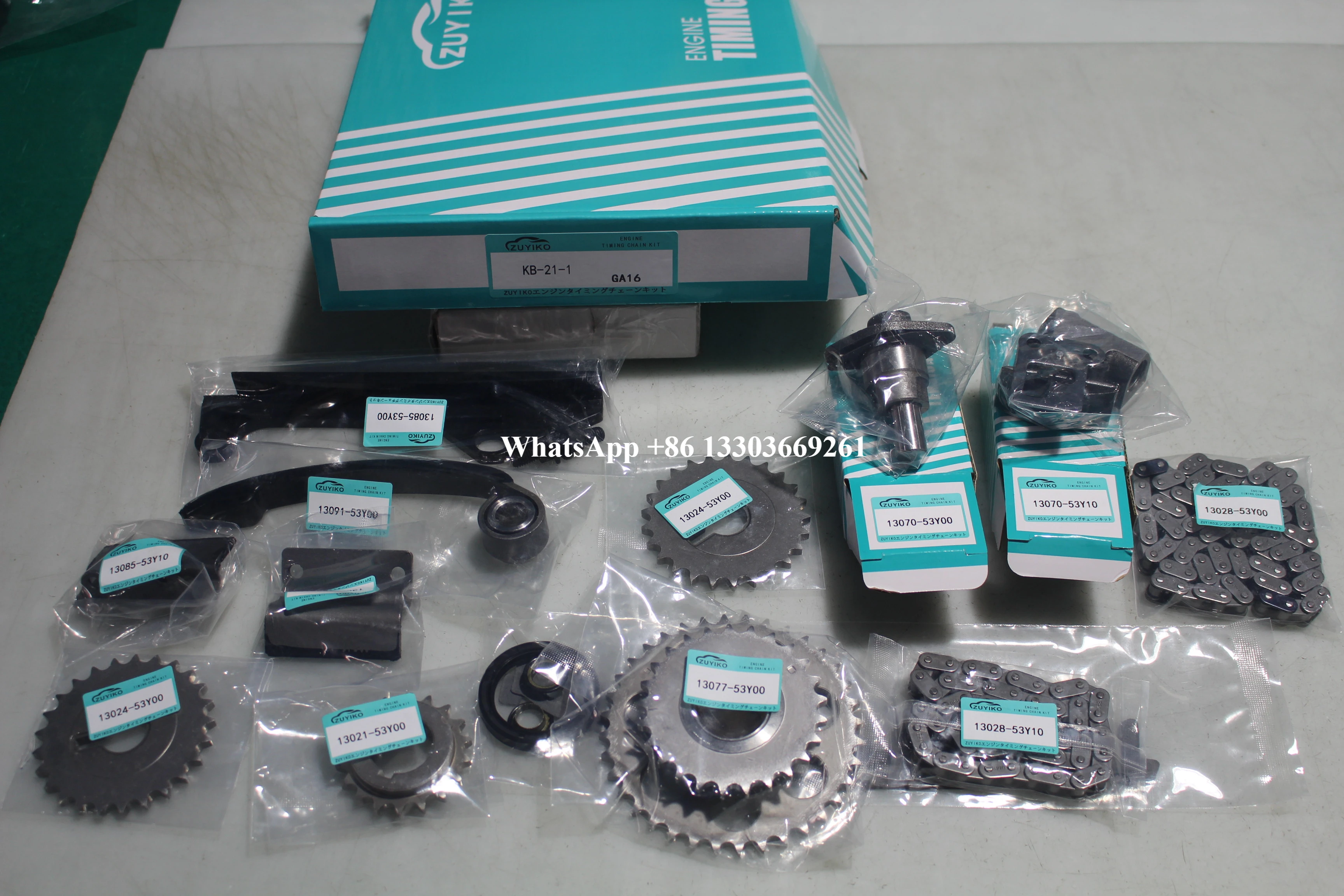

GA15 GA16 TIMING CHAIN KIT FOR NISSAN ga15 ga16 engine timing chain set 13028-53Y01 KB-21-1
