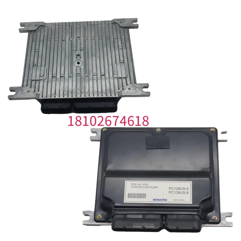 Excavator Controller 7835-46-2002 For KOMATSU PC200-8 PC70-8 PC60-8 PC128US-8 PC138US-8 Computer Board